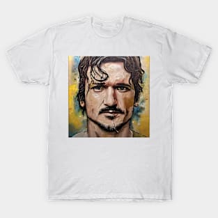 Portrait of Pedro Pascal T-Shirt